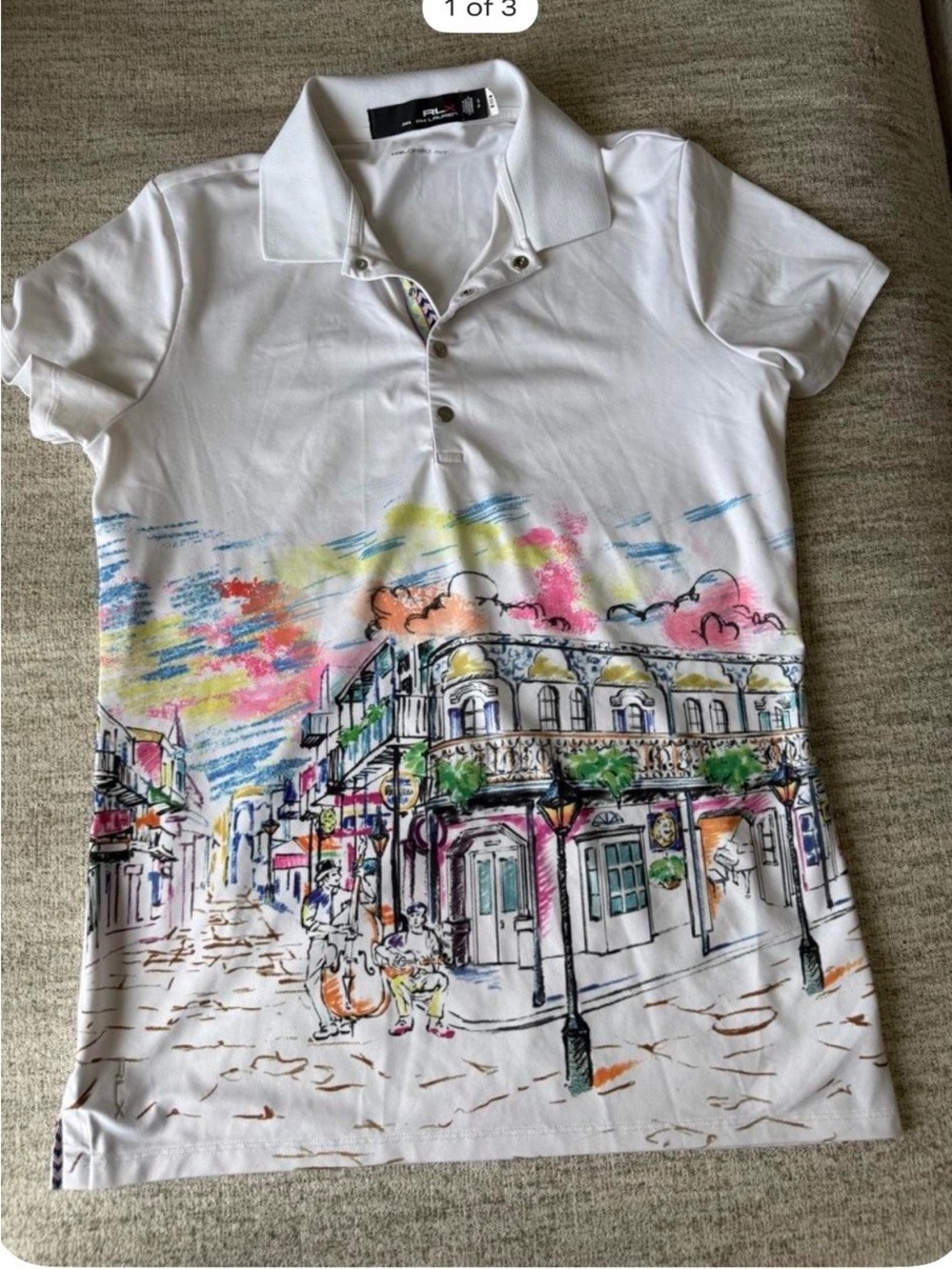 RLX Ralph Lauren Womens White French
